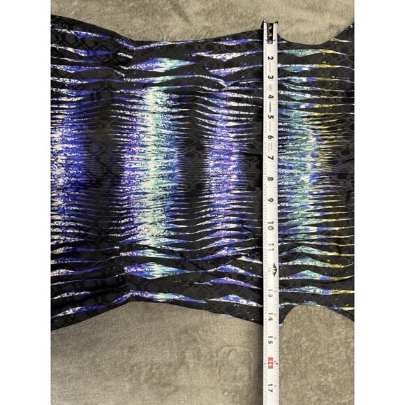 ASO BLAIR WALDORF PETER PILOTTO Digitally Printed Silk Dress Knee length sz 4 US - Picture 12 of 16